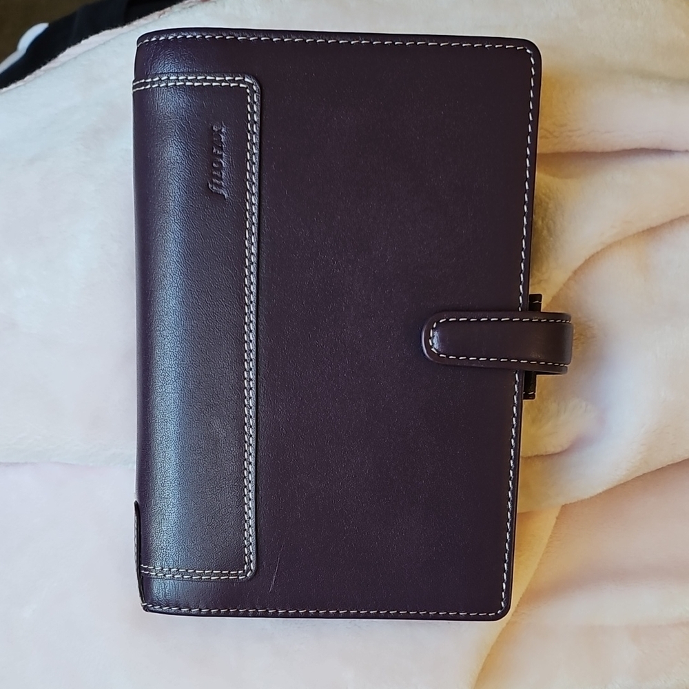 Filofax Holborn Purple Plume Personal Size